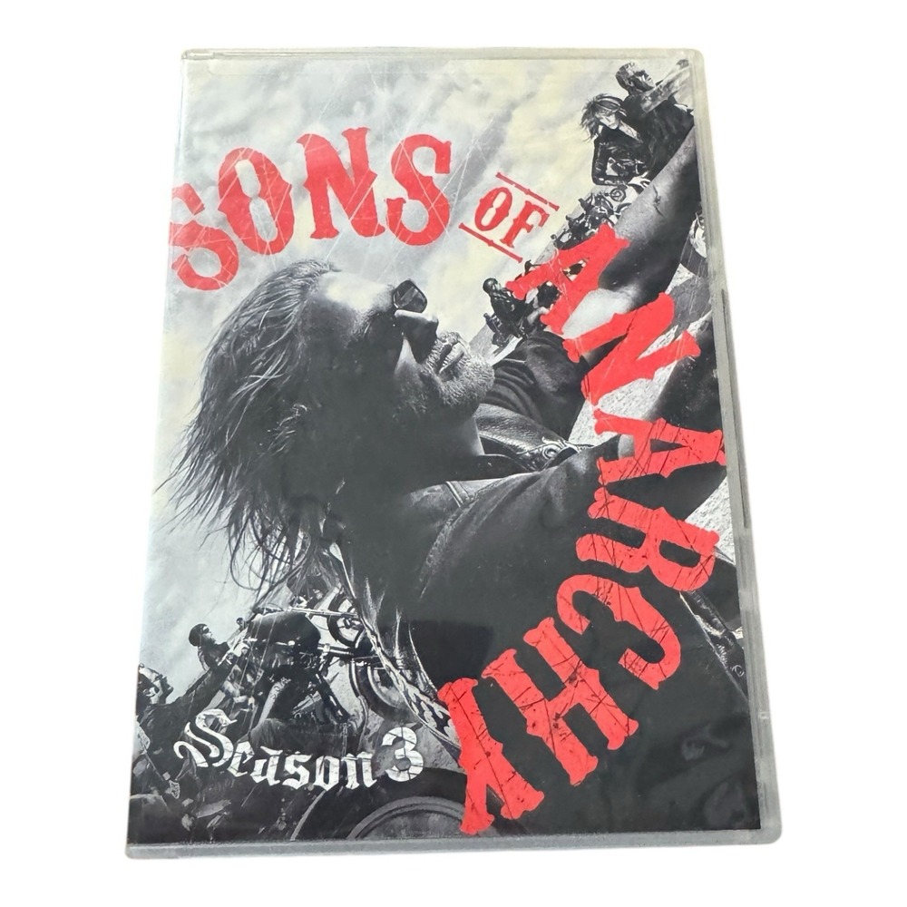 Sons of Anarchy:‎ Season 3 DVD Television TV Series FX Motorcycle Drama